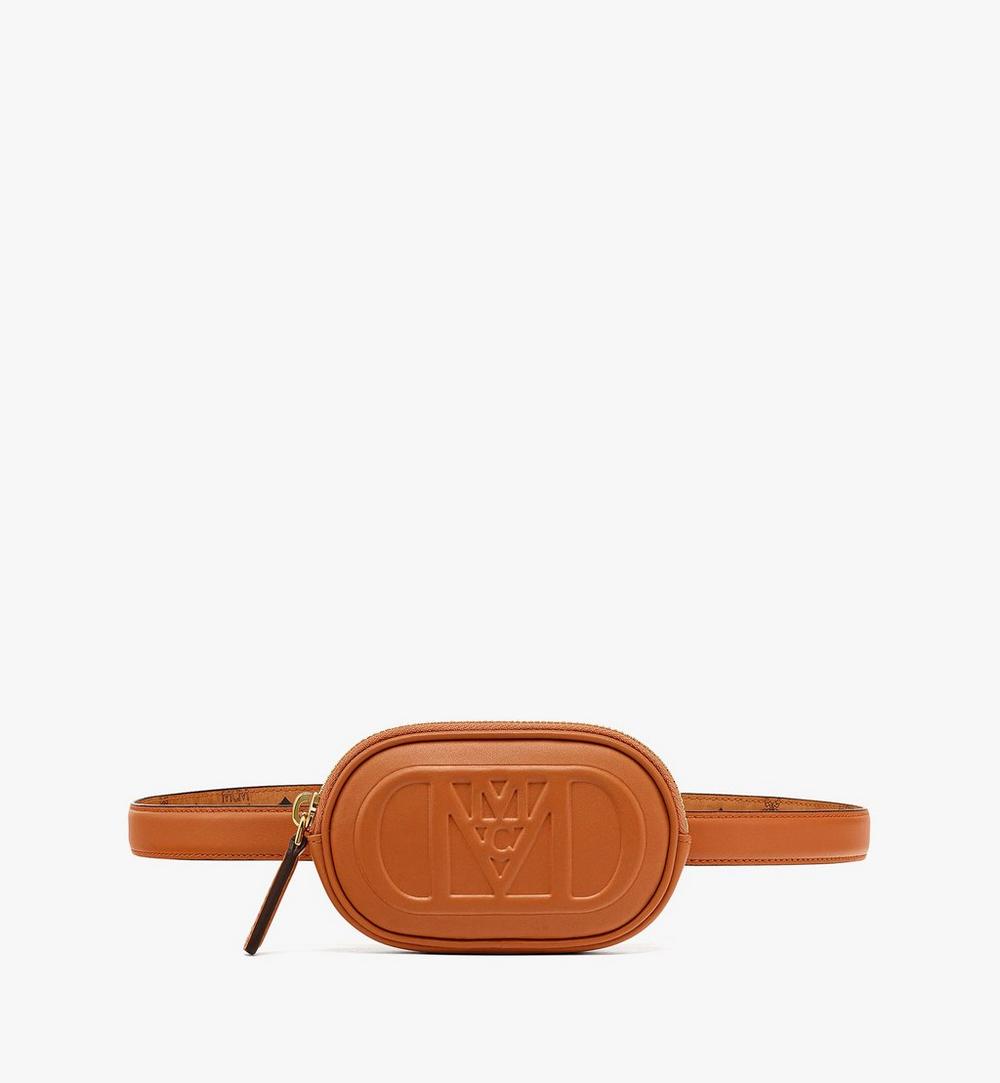 Mode Travia Belt w/ Zip Pouch in Nappa Leather 1